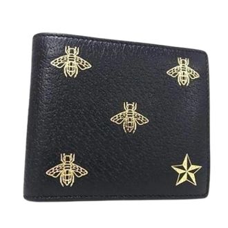 Gucci Pre-owned Wallets, unisex, Black, Size: ONE SIZE Pre-owned Leather Wallet