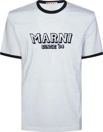 Marni Hombre, Camisetas, Blanco, Talla: S