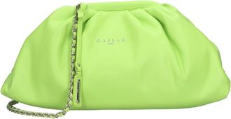 Ga&euml;lle Paris Shoulder Bag - Dames - Schoudertassen - Groen - ONE Size - Leer - Tassen
