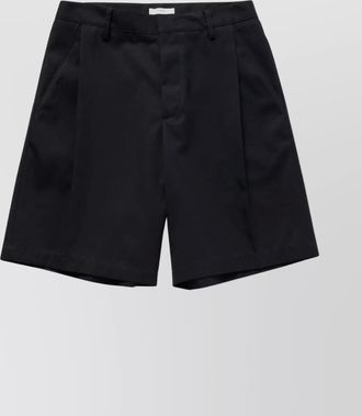 1989 STUDIO pleated shorts with back and side pockets