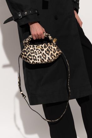 Ganni Handbag Made Of Eco Leather, Womens, Beige