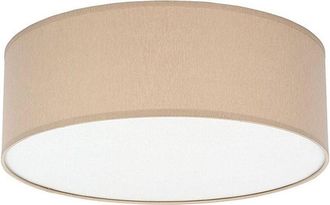 Luminosa Light Designs TK Rondo Lámpara de techo empotrada de 45 cm, color beige, 4 bombillas E27