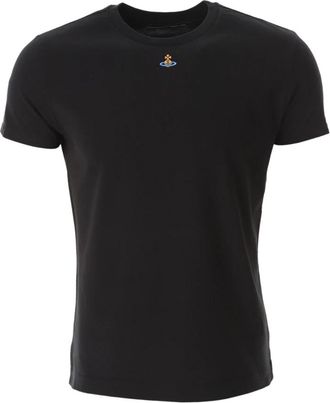 Vivienne Westwood Orb Peru T-shirt - Heren - T-shirts - Zwart - 3XL - Katoen - Tops