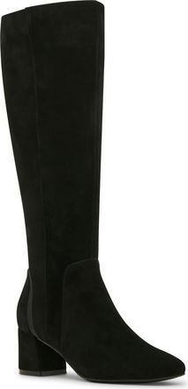 Blondo Amina Waterproof Knee High Boot in Black Suede at Nordstrom, Size 5.5