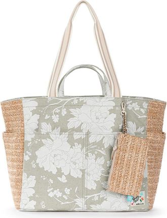 The Sak Cassia Beach Tote in Natural Wild Fleur at Nordstrom