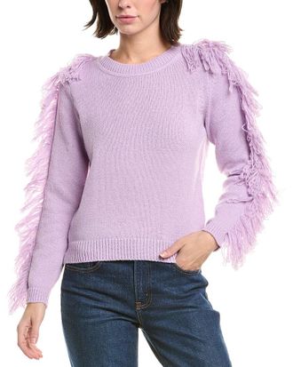 Milly Fringe Sleeve Pullover