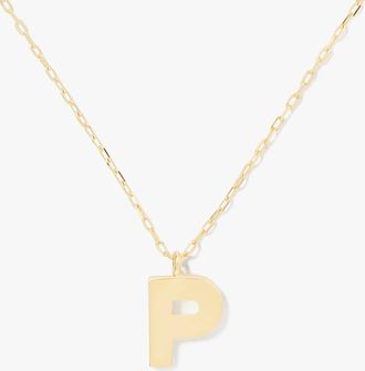 Kate Spade New York Kate Spade Fine Love Letter P Initial Pendant