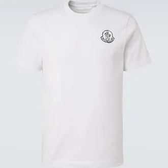 Moncler T-shirt in jersey di cotone