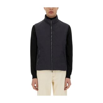 Moorer Heren, Jassen, Blauw, Maat: 5XL Polyamide