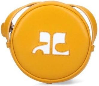 Courr&egrave;ges Reedition Circle Mini Bag - Yellow