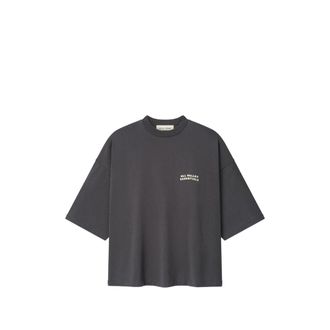 Fear of God Merch Tee Logo-print Drop-shoulder T-shirt