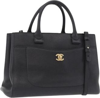 Chanel Pre-owned Vintage Hand Bag - Dames - Vintage Handtas - Zwart - ONE Size - Vintage