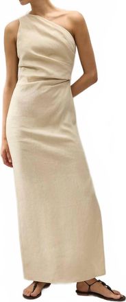 Faithfull The Brand Simona Maxi Dress In Panna
