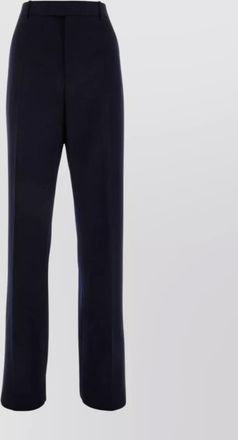 Bottega Veneta wool regular-fit wide-leg trousers