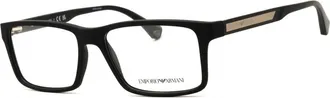 Emporio Armani EA3038 5063 Black Rubber 54mm