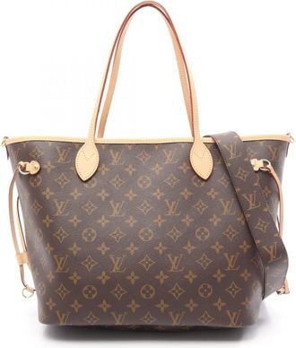 Louis Vuitton Brown Monogram Red Color Rouge Coated Canvas Leather Handbag Tote Bag (Pre-Owned)