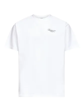 Givenchy Logo Stamp Print T-Shirt - White