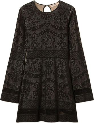 Twin-Set Twinset Black Floral Dress