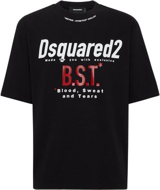 Dsquared2 T-shirt Blood Sweat Tears - Nero