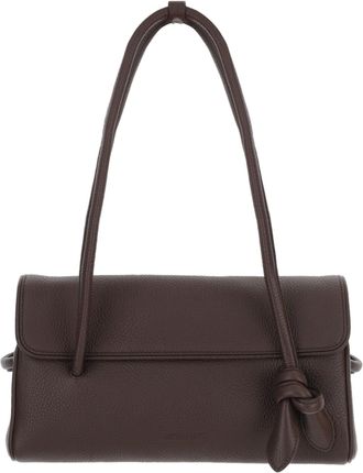 Jacquemus Embossed Leather Long Travel Bag With Adjustable Handles And Magnetic Closure