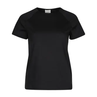 Calvin Klein Camisetas Modern Fit Liquid Touch - Tops - Mujer - Negro - S