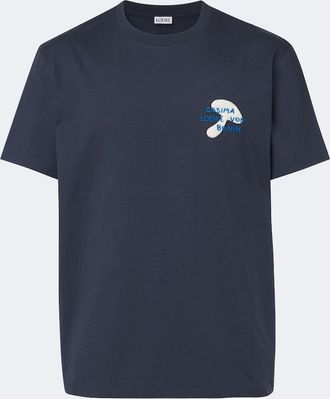 Loewe x Cosima von Bonin camiseta en jersey de algod&oacute;n con logo