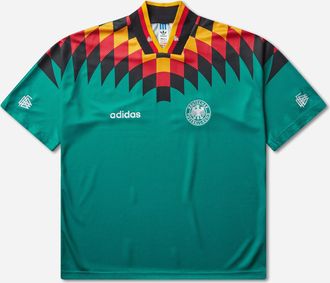 adidas Men s Germany 1994 Away Jersey Power Green
