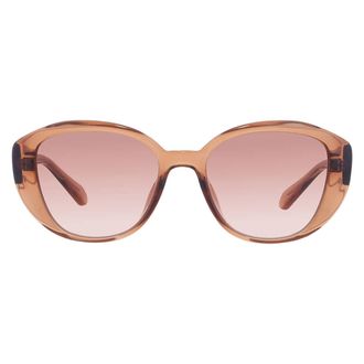 Ferragamo Ferragamo Brown Gradient Cat Eye Ladies Sunglasses SF3002SLBK 200 56
