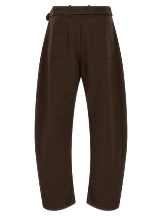 Christophe Lemaire Twisted Trousers - Brown