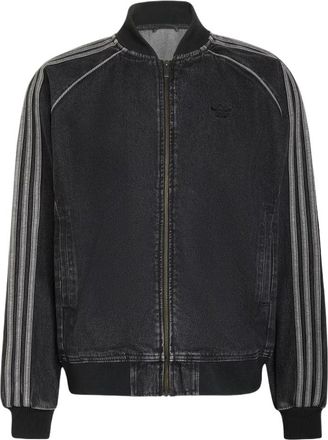 adidas SST Adicolor Denim Track Top Asia Sizing True Black KS4963