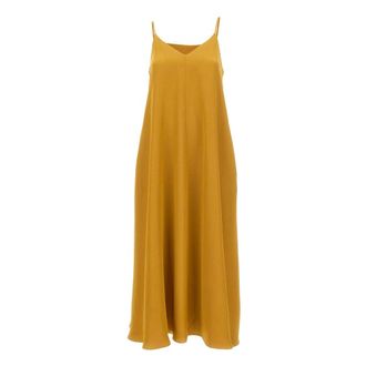 Marella Midi Dresses, female, Yellow, Size: XL Voliera Midi Dress