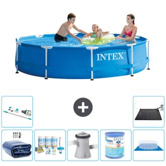Intex Piscina Con Estructura Redonda - 305x76 Cm - 7-piezas S41510