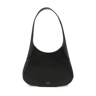 Khaite Tassen, Dames, Zwart, ONE Size, Leer, Joan Small Shoulder Bag