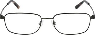 Flexon Demo Rectangular Mens Eyeglasses FLEXON H6068 313 56
