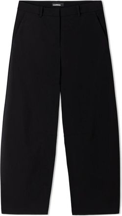 Cambio Edita Wijde Broek - Dames - Wijde Broeken - Zwart - XS - Polyester - Broeken