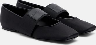 Givenchy Sliced Square satin ballet flats