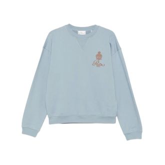 Frame Denim Mp27Jss003 Sweatshirt - Dames - Sweatshirts & Hoodies - Blauw - Maat: M Katoen