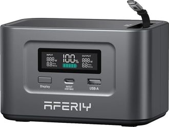 OEM Estaci&oacute;n De Energ&iacute;a Port&aacute;til, Capacidad De 99,2 Wh, Carga Para M&uacute;ltiples Dispositivos, Aferiy Nano100