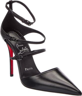 Christian Louboutin Logo Leather Pump