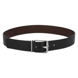 Louis Vuitton Pre-owned Reversible Belt Damier Print - female - Louis Vuitton Vintage - Vintage Belts - Black - ONE SIZE - Pre-owned
