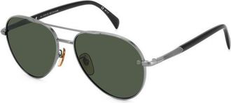 David Beckham DB 1118/G/S V81/UC Mens Sunglasses Silver Size 59