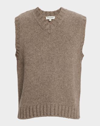 Frame Denim Men & apos;s Yak Wool Knit Vest