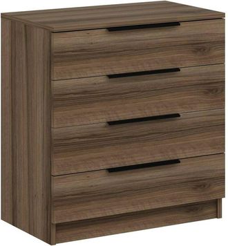 Dmora Cajonera Elysee, C&oacute;moda Multiusos, C&oacute;moda De Dormitorio, Gabinete Con Cajones, 73x42 H77 Cm, Nuez - Dmora