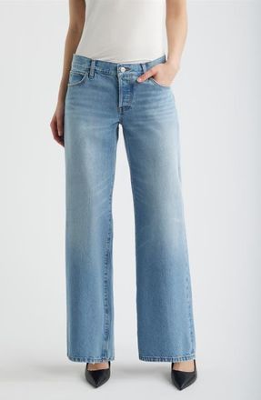 Frame Denim x Amelia Gray The Pixie Gray Relaxed Bootcut Jeans in Unknown at Nordstrom, Size 24P