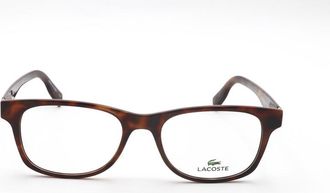 Lacoste Mens Brown Rectangular Eyeglass Frames L2913-1