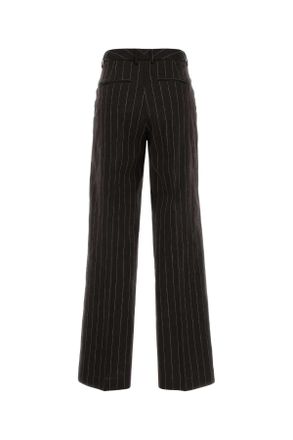 Pantaloni Torino Cdvsllz00stdlb09 0180 Moro Exterior: Linen Cotton Pantaloni Trousers
