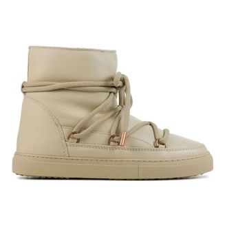 INUIKII Schoenen, Dames, Beige, 36 EU, Leer, Beige Winterlaarzen