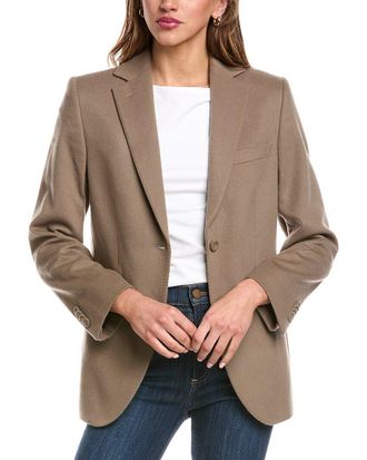 Officine G&eacute;n&eacute;rale Officine Generale Charlene Wool & Cashmere-Blend Blazer