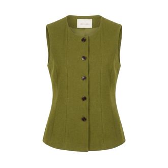 Am&eacute;lie & Am&eacute;lie Top Deb - Tops - Mujer - Verde - XL