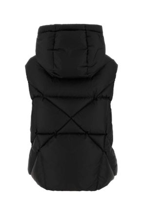 Khrisjoy Womens Black Polyester Blend Down Jacket Piumini